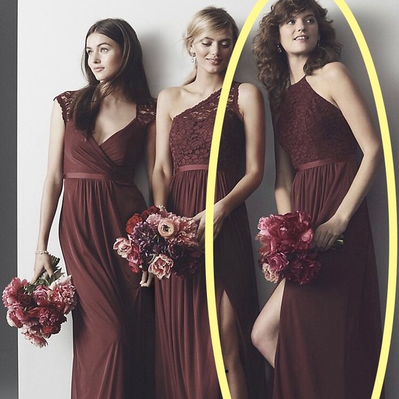 Open-Back Lace and Mesh Dress - Picture 6 of 8